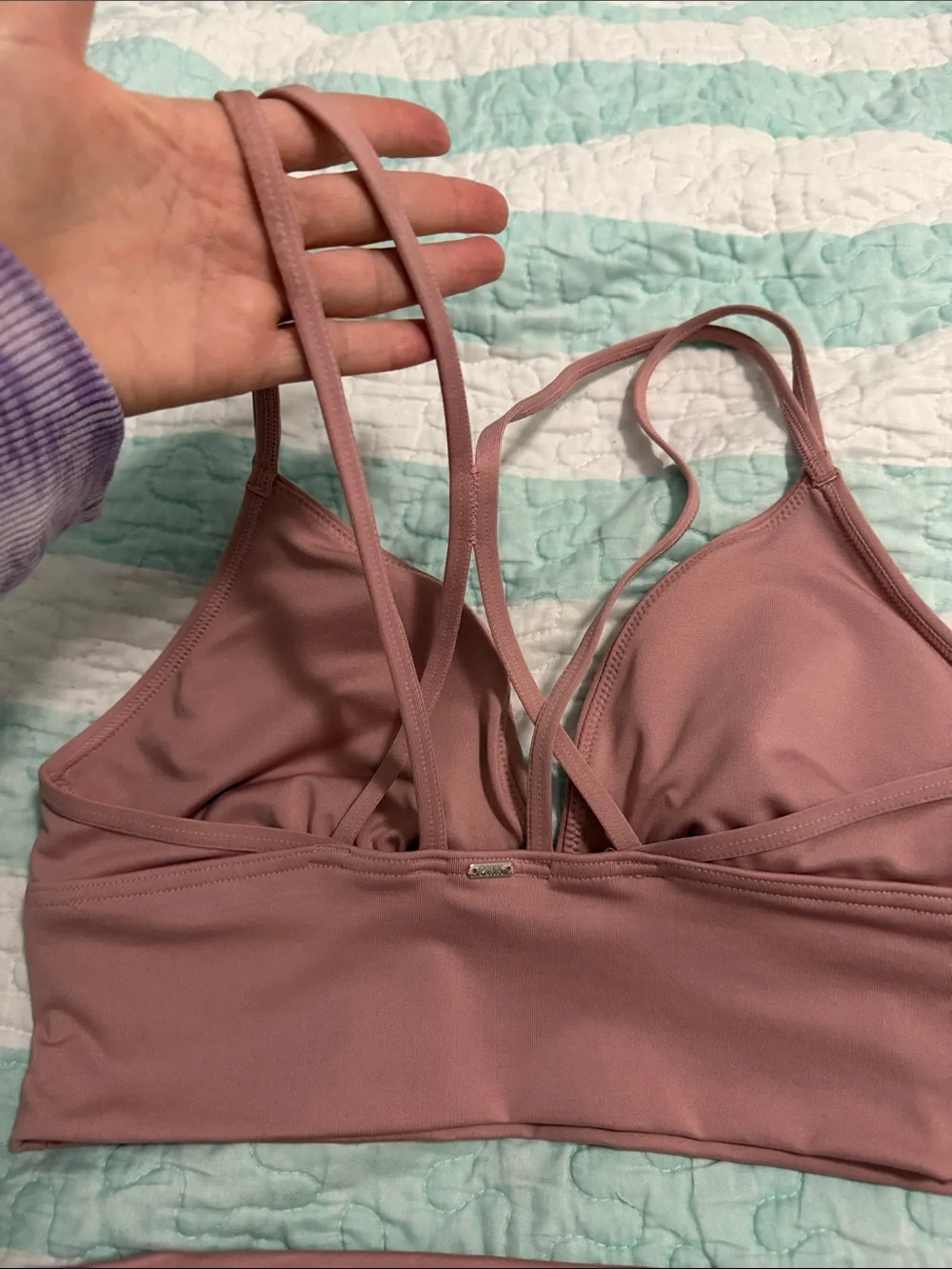 Pink by VS- Gym to Swim set ( Both M)